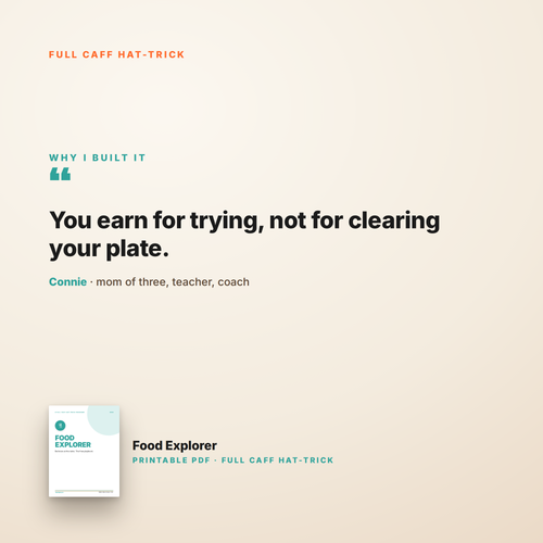 Food Explorer: The Picky Eater Program That Gets Kids Brave at the Table