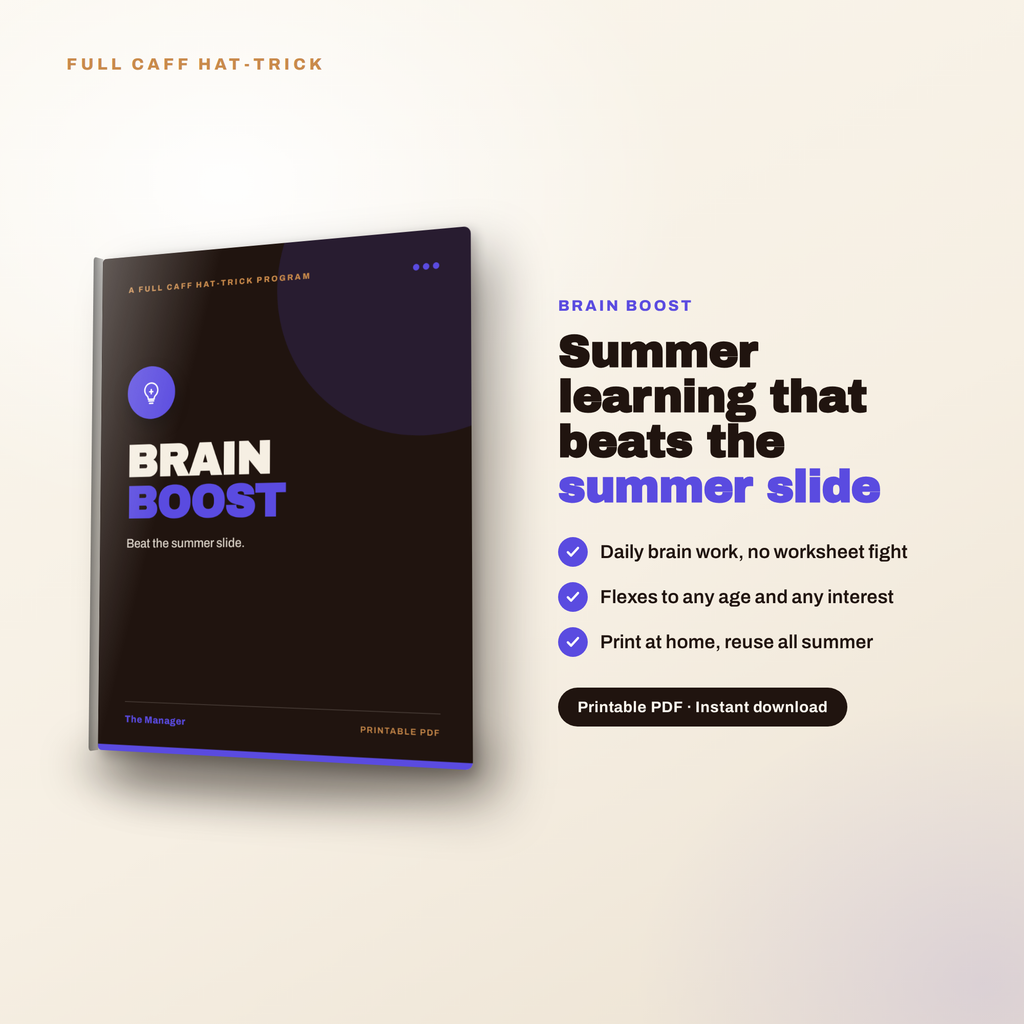 Brain Boost: Summer Learning That Beats the Summer Slide
