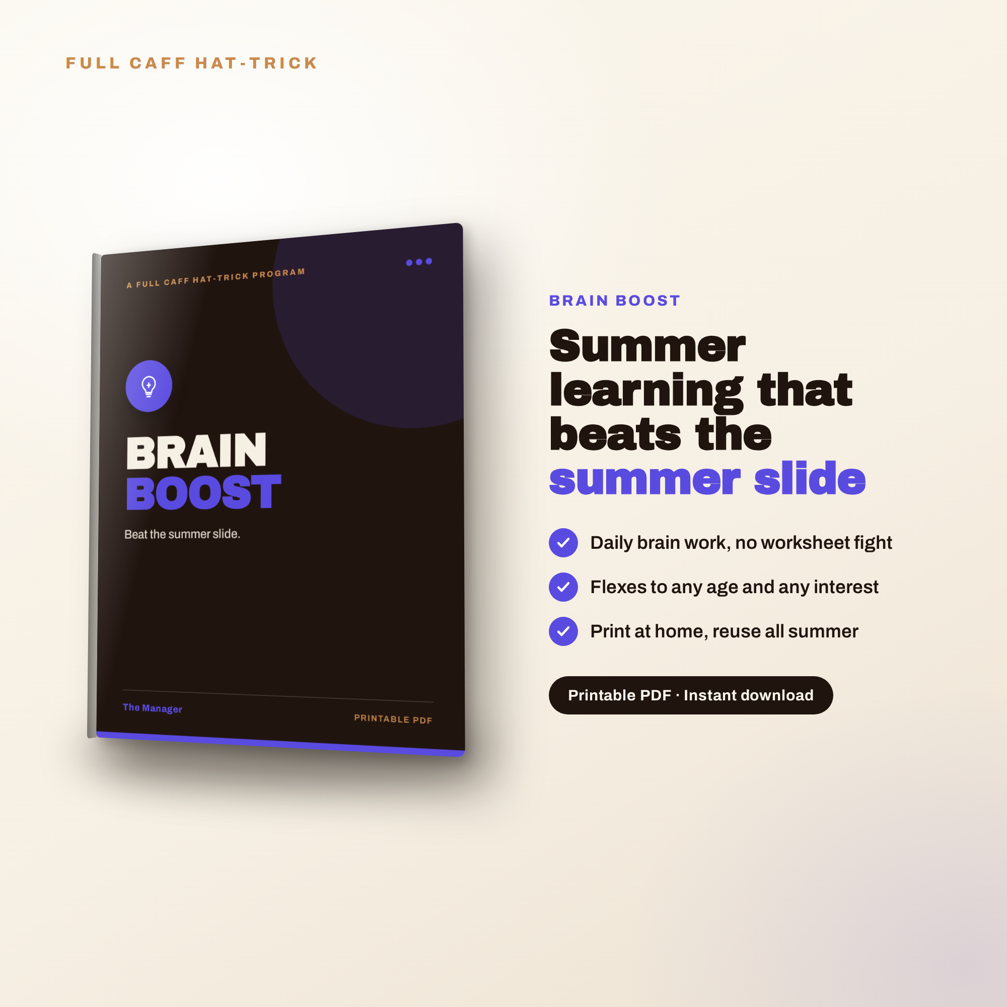 Brain Boost: Summer Learning That Beats the Summer Slide