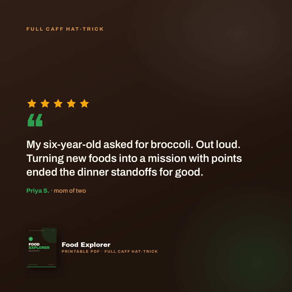 Food Explorer: The Picky Eater Summer Program for Kids
