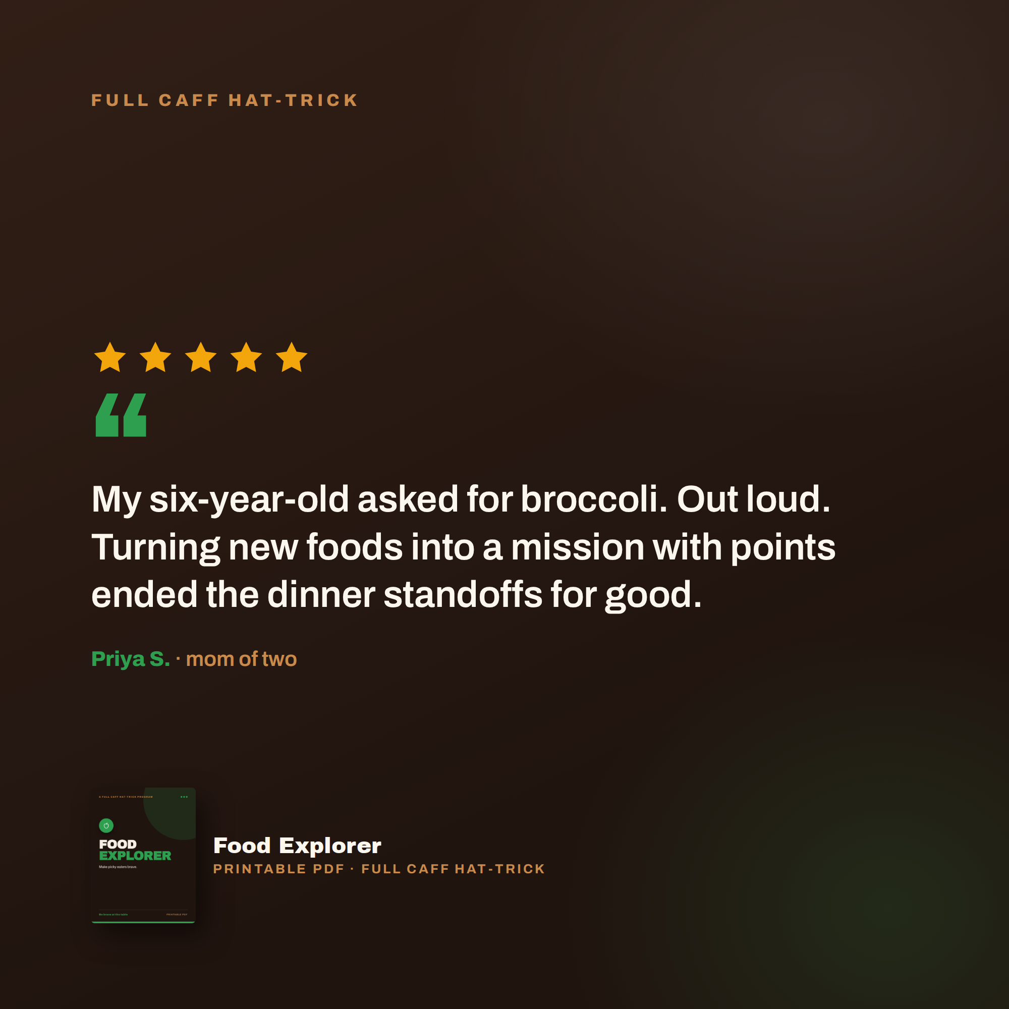Food Explorer: The Picky Eater Summer Program for Kids